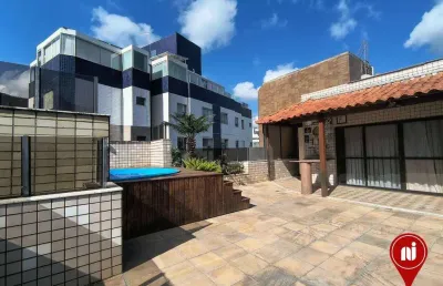 Cobertura com 3 dormitórios à venda, 210 m² por r$ 870.000,00 - buritis - belo horizonte/mg