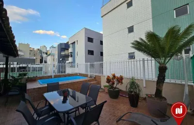 Cobertura com 4 dormitórios à venda, 180 m² por r$ 820.000,00 - buritis - belo horizonte/mg