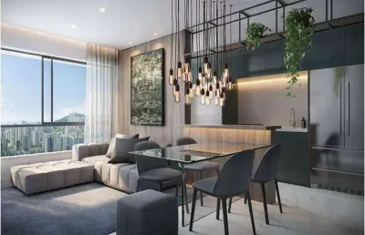 Apartamento com 2 dormitórios, 73 m² - venda por r$ 1.350.000,00 ou aluguel por r$ 7.000,00/mês - vila da serra - nova lima/mg