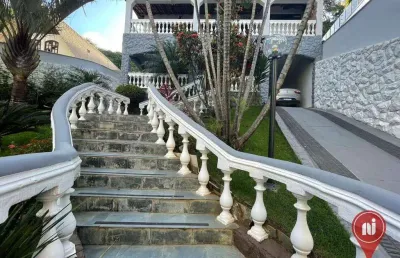 Casa com 7 dormitórios, 500 m² - venda por r$ 2.700.000,00 ou aluguel por r$ 15.461,63/mês - santa lúcia - belo horizonte/mg
