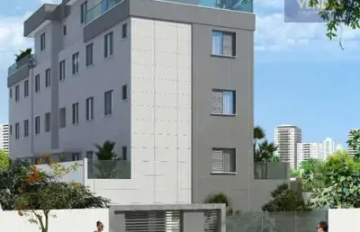 Cobertura com 4 quartos à venda na rua vereador orlando bonfim, 234, planalto, belo horizonte por r$ 899.000