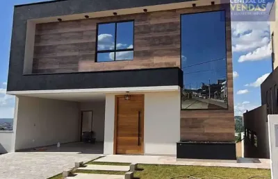 Casa em condomínio fechado com 4 quartos à venda na rua siena, 305, gran park, vespasiano por r$ 1.830.000