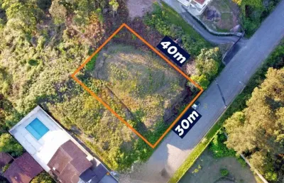 Terreno à venda na rua hasselfelde, 112, ponta aguda, blumenau, 1200 m2 por r$ 860.000