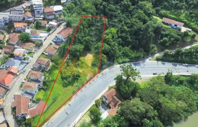 Terreno à venda na rua república argentina, 941, ponta aguda, blumenau, 3467 m2 por r$ 1.600.000