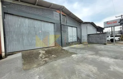 Barracão / galpão / depósito para alugar na rua marconi, 05, itoupavazinha, blumenau, 350 m2 por r$ 8.000
