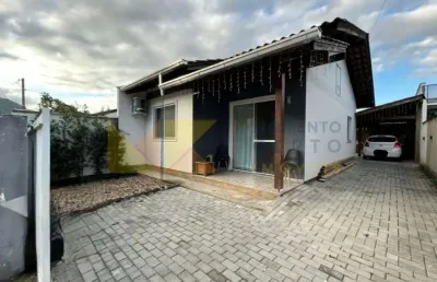Casa com 2 quartos à venda na rua josé floriano, 143, warnow, indaial, 76 m2 por r$ 325.000