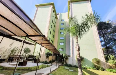 Apartamento no bacacheri, 3 quartos, 1 suíte, sacada com churrasqueira