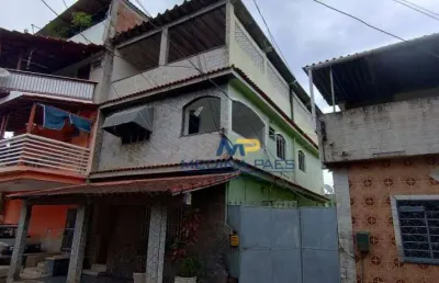 Sobrado com 2 dormitórios à venda por r$ 180.000,00 - barro vermelho - são gonçalo/rj
