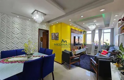 Apartamento com 2 dormitórios à venda, 70 m² por r$ 290.000,00 - nova cidade - são gonçalo/rj