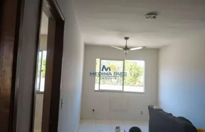 Apartamento com 2 dormitórios à venda, 50 m² por r$ 110.000,00 - laranjal - são gonçalo/rj