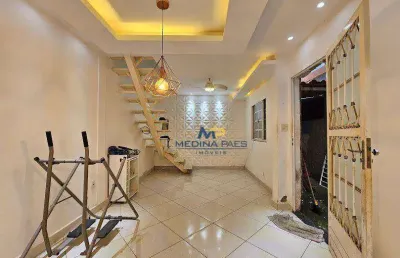 Casa com 2 dormitórios à venda por r$ 190.000,00 - galo branco - são gonçalo/rj