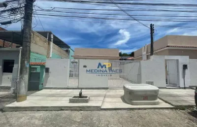 Casa com 2 dormitórios à venda por r$ 250.000,00 - galo branco - são gonçalo/rj