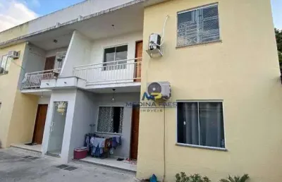 Apartamento com 2 dormitórios à venda, 65 m² por r$ 190.000,00 - laranjal - são gonçalo/rj
