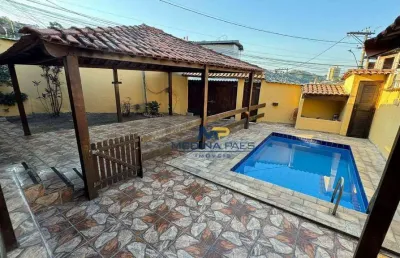 Casa com 3 dormitórios à venda, 390 m² por r$ 345.000,00 - pita - são gonçalo/rj