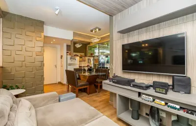 Apartamento com 3 quartos à venda na rua vinte e nove de junho, 267, bacacheri, curitiba, 66 m2 por r$ 649.000