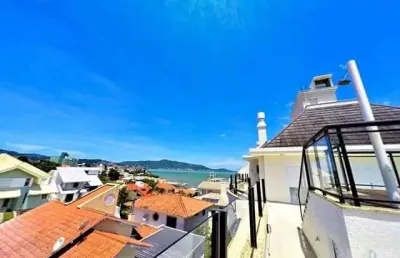 Cobertura linear à venda, 3 suítes, piscina, 3 vagas em condomínio clube mais completo da orla de coqueiros - florianópolis- sc