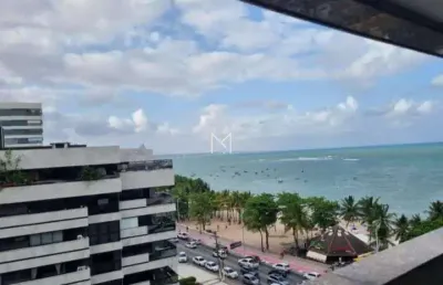 Cobertura duplex na beira-mar de ponta verde- disponível para venda