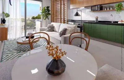 Apartamento em lancamento atrio com 1 quarto na ribeirania