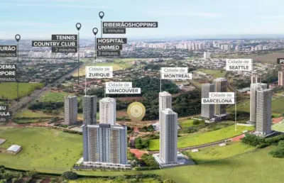 Apartamento com 3 quartos à venda no Jardim Olhos d'Água, Ribeirão Preto 