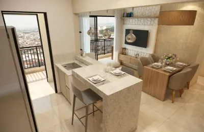 Apartamento com 2 quartos à venda no Ribeirânia, Ribeirão Preto 