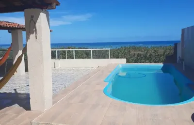 Alugo casade praia em são miguel dos milagres, 290m2,  02 suítes