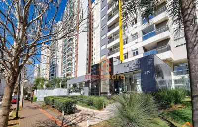 Apartamento semi mobiliado para locação no ed. alameda eco resort, com 2 dormitórios, 81 m² por r$ 3.900,00/mês - gleba palhano - londrina/pr