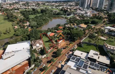 Terreno à venda com 2.531,36m² em frente ao lago igapó - londrina/pr