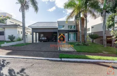 Casa à venda no condomínio sun lake residence- 3 suítes, 5 banheiros, 265m² - londrina/pr