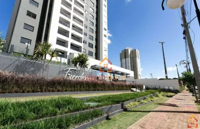 Apartamento com 1 dormitório à venda, 45 m² por r$ 490.000 - no edificio freedom palhano - londrina/pr