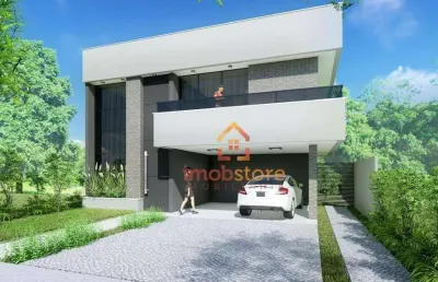 Casa com 3 dormitórios à venda, 208 m² por r$ 1.500.000 - cond. araçari- parque tauá - jardim da luz - londrina/pr