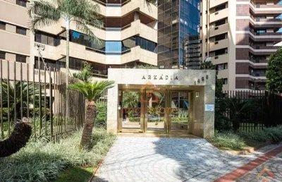 Apartamento com 4 dormitórios à venda no ed arkádia 577 m²  por r$ 4.000.000 - centro - londrina/pr