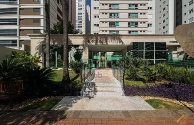 Apartamento semimobiliado para locação no ed élegance com 3 dormitórios, 122 m² por r$ 7.000/mês - gleba palhano - londrina/pr
