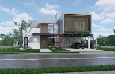 Casa à venda no condomínio sun lake - 4 dormitórios, 330m² - londrina/pr