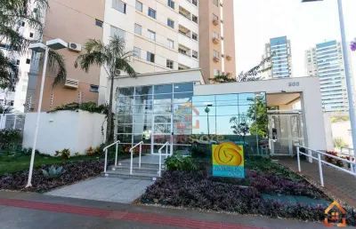 Apartamento para locação no ed. garden palhano, com 2 dormitórios, 69 m² por r$ 2.700/mês - gleba palhano - londrina/pr
