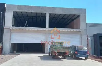 Galpão novo com mezanino, para locação, na rua paraíba, 670 m² por r$ 20.000/mês - jardim higienópolis - londrina/pr