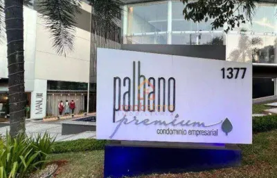 Laje corporativa na para locação no edifício palhano premium, 540 m² por r$ 35.000/mês - gleba palhano - londrina/pr