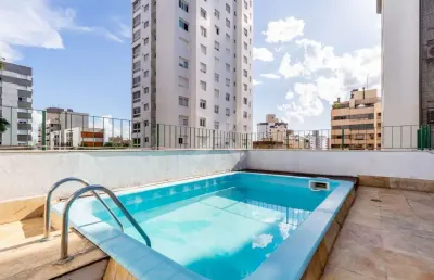 Cobertura com 3 quartos à venda na avenida palmeira, 272, petrópolis, porto alegre por r$ 1.190.000
