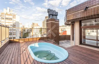 Cobertura com 2 quartos à venda na rua pedro weingartner, 194, rio branco, porto alegre por r$ 1.290.000
