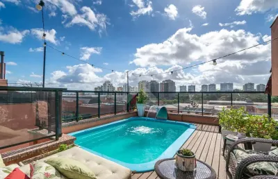 Cobertura com 2 quartos à venda na avenida joão wallig, 1825, chácara das pedras, porto alegre por r$ 1.450.000
