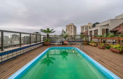 Cobertura com 3 quartos à venda na avenida bagé, 1400, petrópolis, porto alegre por r$ 2.199.000