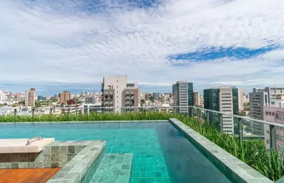 Apartamento com 1 quarto para alugar na rua vinte e quatro de outubro, 1585, auxiliadora, porto alegre por r$ 3.000