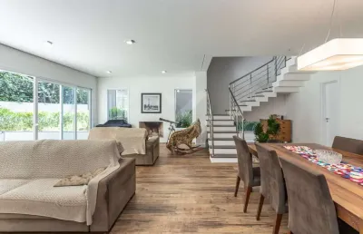 Casa em condomínio fechado com 3 quartos à venda na rua doutor ney de castilhos ferreira, 300, pedra redonda, porto alegre por r$ 2.490.000
