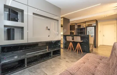 Apartamento com 1 quarto para alugar na avenida borges de medeiros, 2277, praia de belas, porto alegre por r$ 3.200