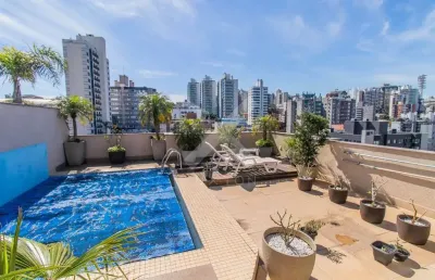 Cobertura com 3 quartos para alugar na travessa fonte da saúde, 47, rio branco, porto alegre por r$ 16.900