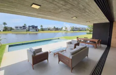 Casa em condomínio fechado com 5 quartos à venda na rua rio jacuí, 1331, centro, xangri-lá por r$ 5.900.000