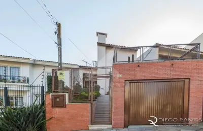 Casa com 3 quartos à venda na rua monte alverne, 56, chácara das pedras, porto alegre por r$ 850.000