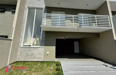 Sobrado com 3 quartos, 148 m², à venda por r$ 719.000 cidade jardim - são josé dos pinhais/pr