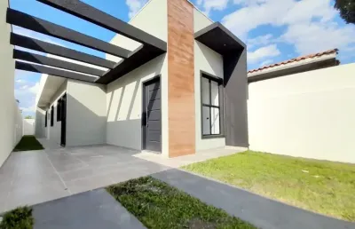 Casa com 3 quartos, 81 m², à venda por r$ 550.000 -  ouro fino - são josé dos pinhais/pr