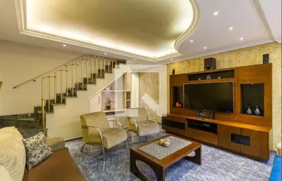 Casa para venda - vila américa, 4 quartos,  297 m² - santo andré