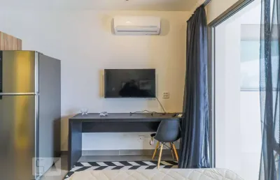 Kitnet / stúdio para venda - brooklin, 1 quarto,  40 m² - são paulo